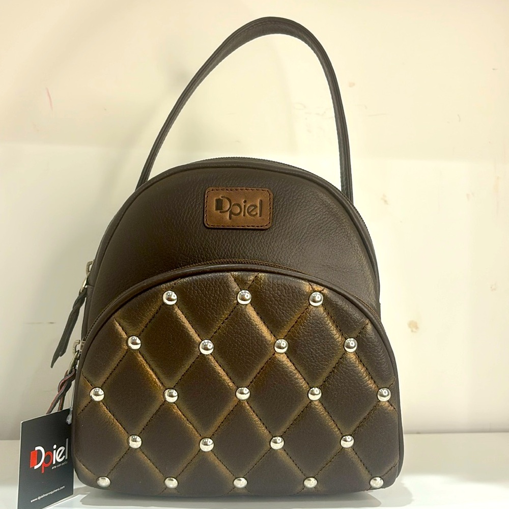 leather backpack